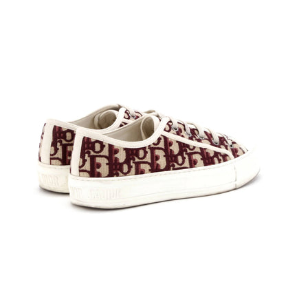 Christian Dior Women'S Walk'N'Dior Sneakers Oblique Canvas