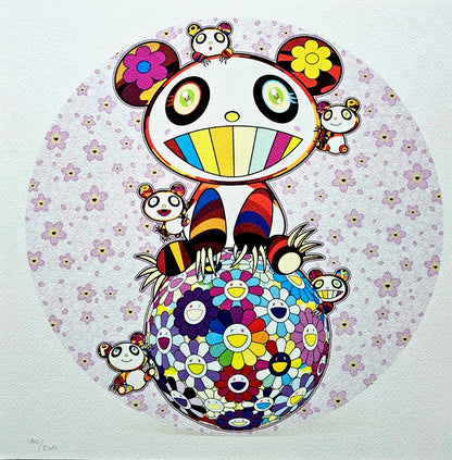 Takashi Murakami Lithograph Coa Numbered In Pencil Limited