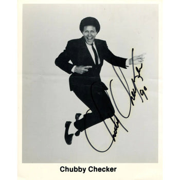Chubby Checker Autographed 8X10 Photo