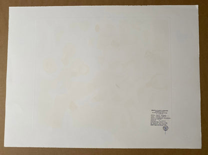 Carla Accardi Aquatint Etching Signed Numbered Published Certified