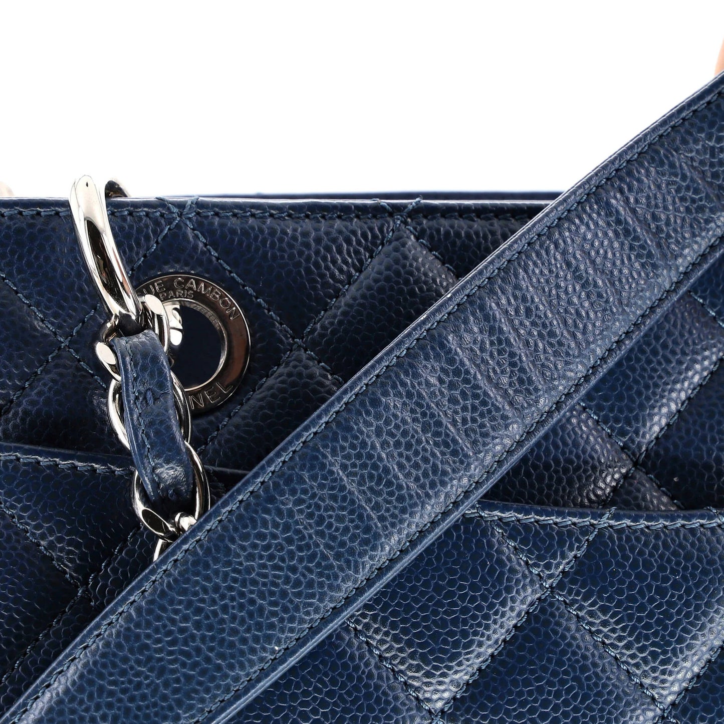 Chanel Grand Shopping Tote Quilted Caviar Xl