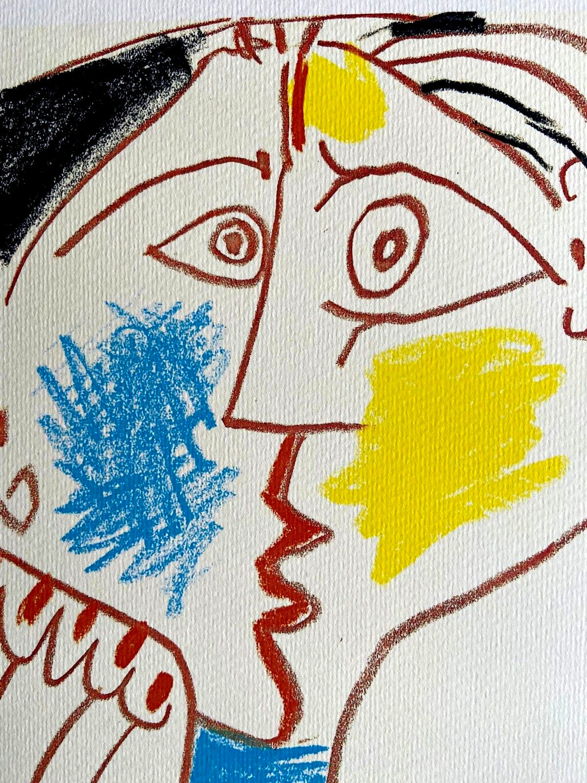 Pablo Picasso Lithograph Coa Signed In Pen Numbered In Pencil Art