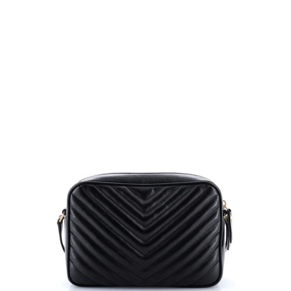 Saint Laurent Lou Camera Bag Matelasse Chevron Leather Small