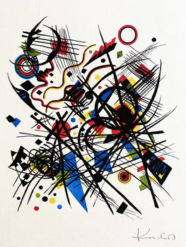 Wassily Kandinsky Lithograph 1923 Coa - Piet Mondrian Josef Albers
