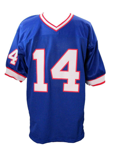 Frank Reich Signed/Autographed Blue Buffalo Bills
