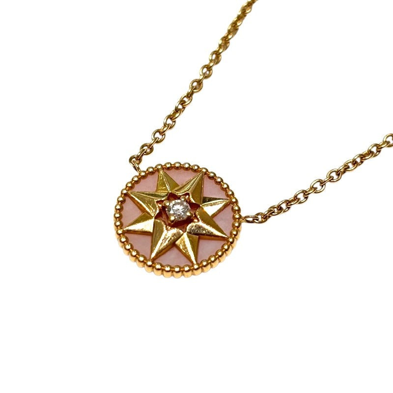 Christian Dior Rose Des Vents Necklace Yg