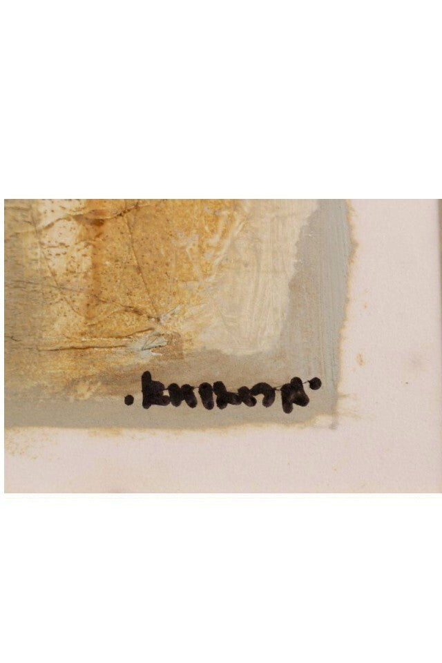 Emilija Pasagic (Canadian) Original Oil Painting Signed Framed Abstract Art