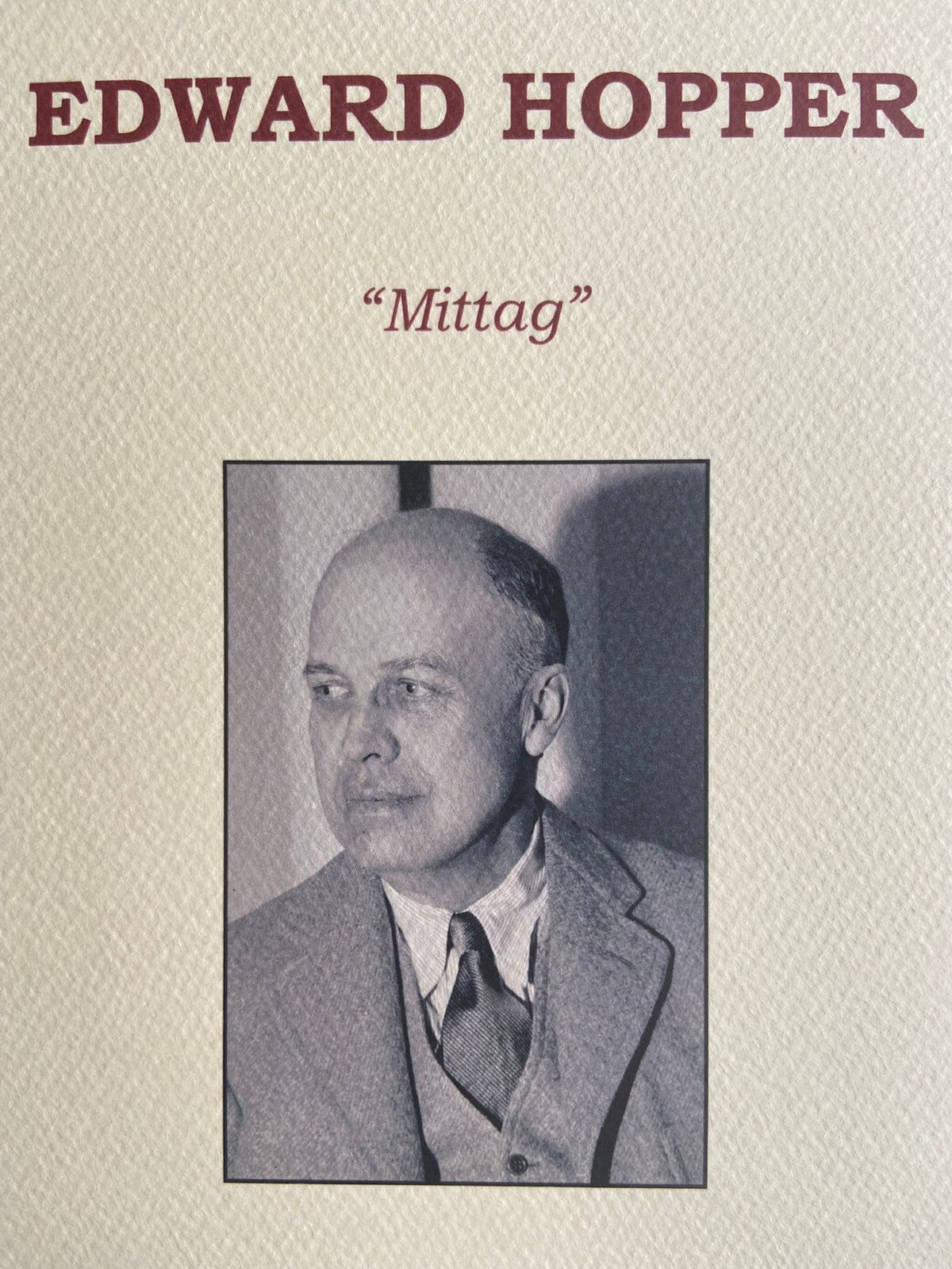 Edward Hopper Lithograph Coa Hand Signed Numbered Limited