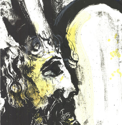 Marc Chagall Moses And The Tablets Of The Law " Lithograph Mo