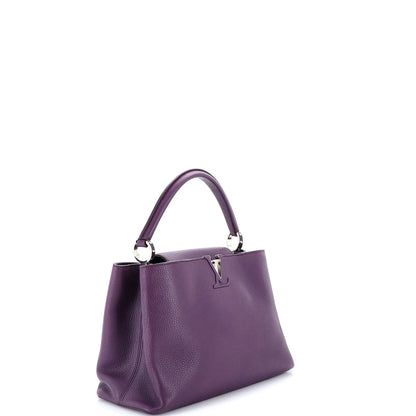 Louis Vuitton Capucines Bag Leather Gm