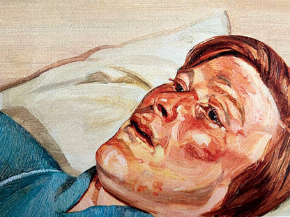 Lucian Freud Lithograph Coa Signed Numbered (Francis