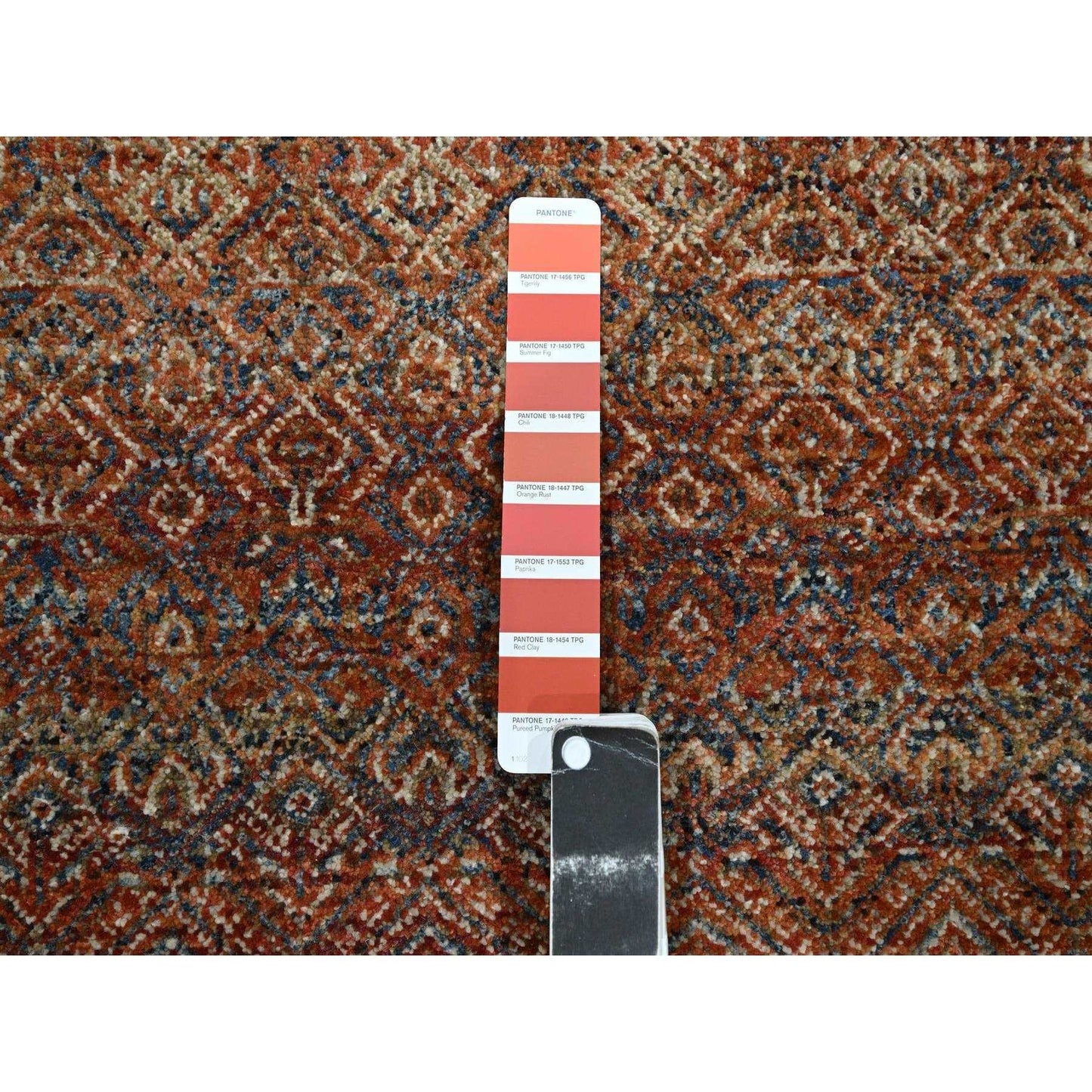 2'7"X10' Red Kohinoor Herat Pattern Soft Wool Hand Knotted Runner Rug