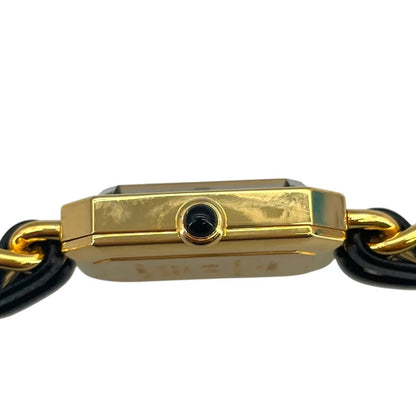 Chanel Premire S H0001 Black Gp Quartz