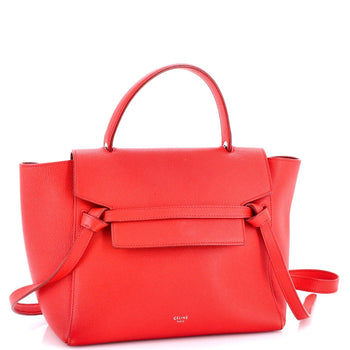 Celine Belt Bag Textured Leather Micro