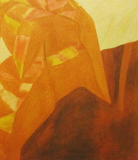 Pierre Boncompain Lithograph "Patchwork Indien" Hand Signed 101/150 Large Framed
