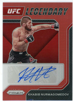 Khabib Nurmagomedov Autographed 2022 Panini Prizm