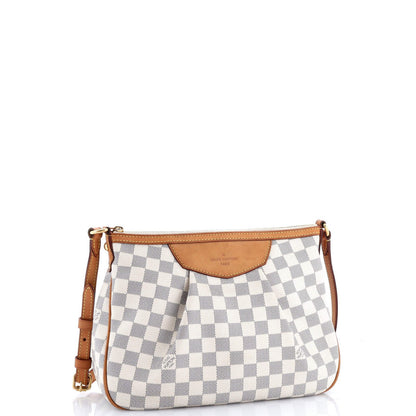 Louis Vuitton Siracusa Handbag Damier Pm