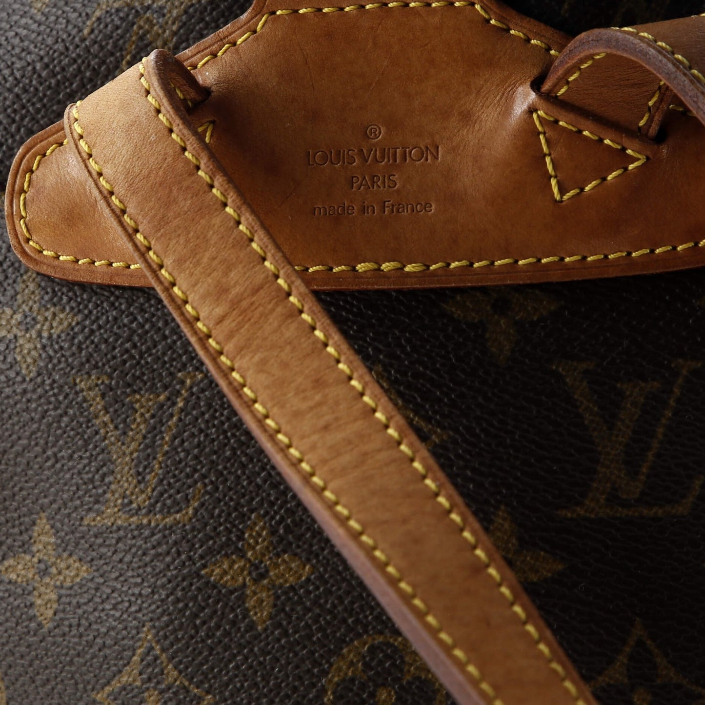 Louis Vuitton Vintage Montsouris Backpack Monogram Canvas Mm