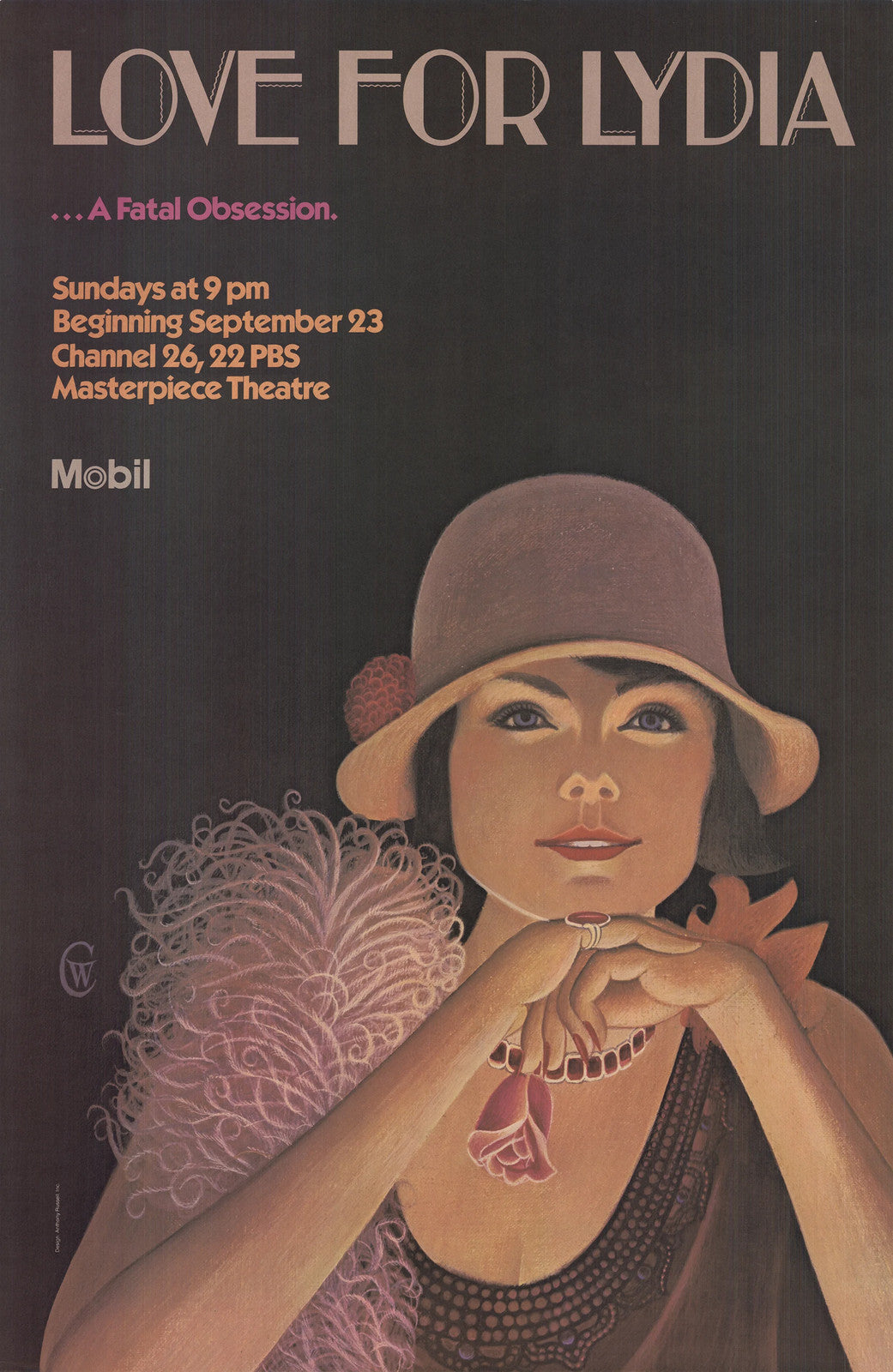 Anthony Russell Love For Lydia " Offset Lithograph Contemporary