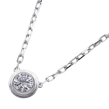 Cartier Diamants Lgers De Cartier Lm Diamond Necklace 750Wg White Gold