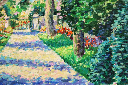 Guy Bgin 1993 Original Oil Painting "Parfum De France Iv" Signed Canadian Art