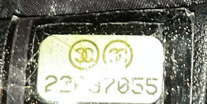 Chanel Boy O Case Clutch Quilted Caviar Medium