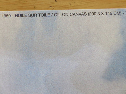 Ren Magritte Offset Art Poster Paris  2002 Exhibition