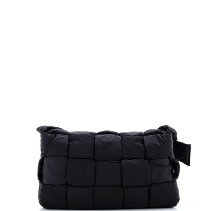 Bottega Veneta Cassette Crossbody Bag Maxi Intrecciato Nylon Large