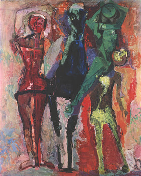Marino Marini Horse With Jugglers 
