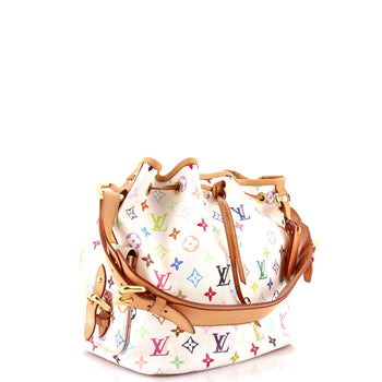 Louis Vuitton Petit Noe Handbag Monogram Multicolor