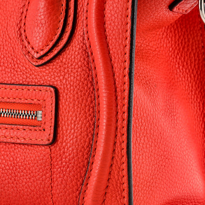 Celine Luggage Bag Grainy Leather Nano