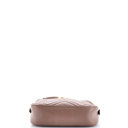 Gucci Gg Marmont Shoulder Bag Matelasse Leather Small