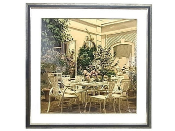 Susan Sahall (American) Original Serigraph/Silkscreen Art Print Signed Framed