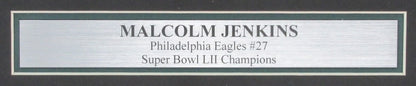 Malcolm Jenkins Signed 16X20 Photo Philadelphia Eagles Framed Beckett 185638