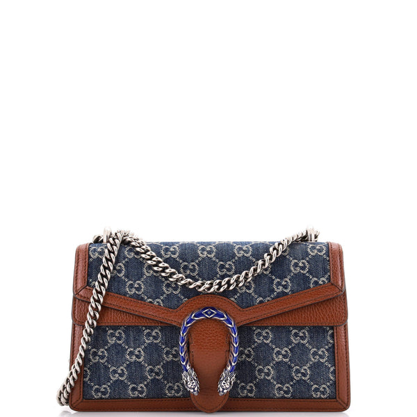 Gucci Dionysus Bag Gg Denim Small