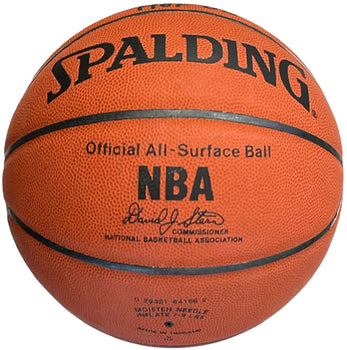 Sam Jones Autographed Spalding Official All