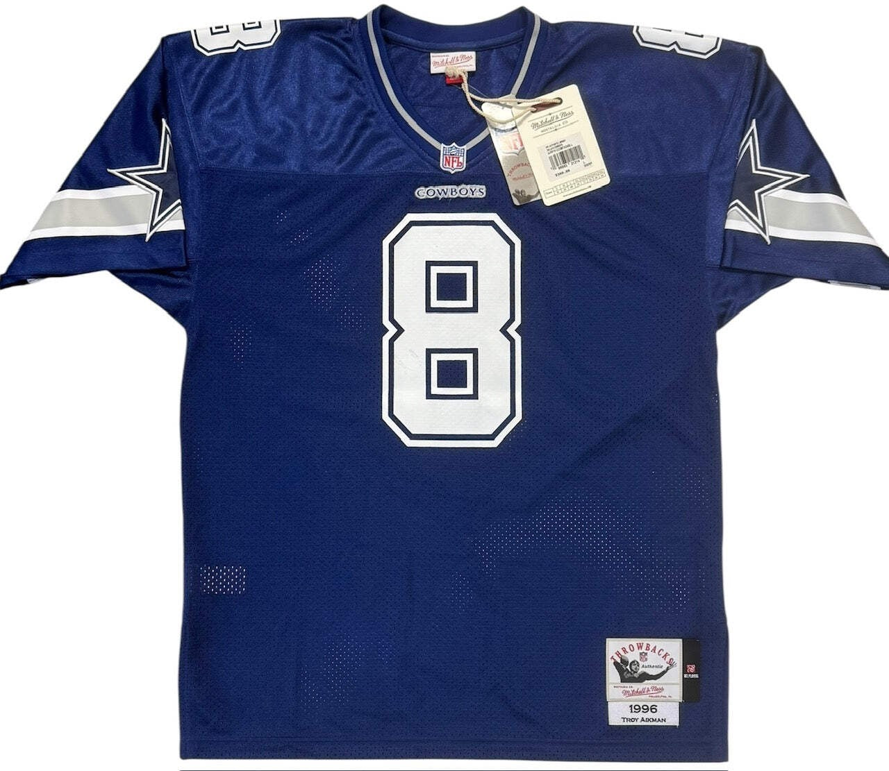 Troy Aikman Autographed Cowboys Authentic Mitchell & Ness Jersey (Fanatics)