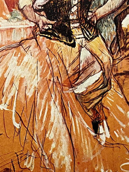 Henri De Toulouse-Lautrec Lithograph Coa Signed Published Rare