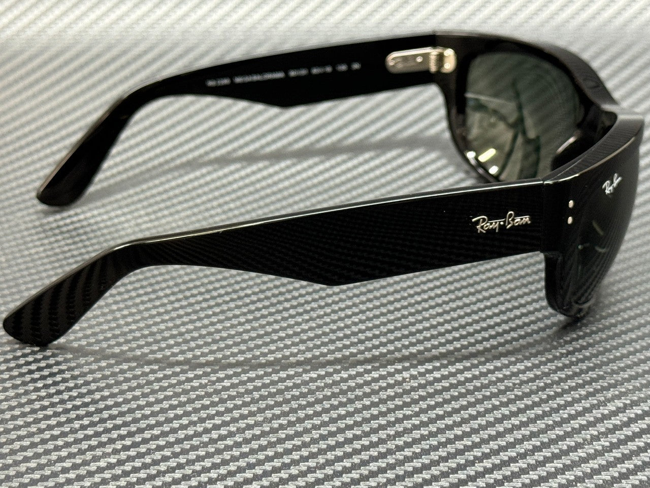 RAY BAN RB2289 901 31 Black Green Mega Balorama Unisex 60 mm Sunglasses