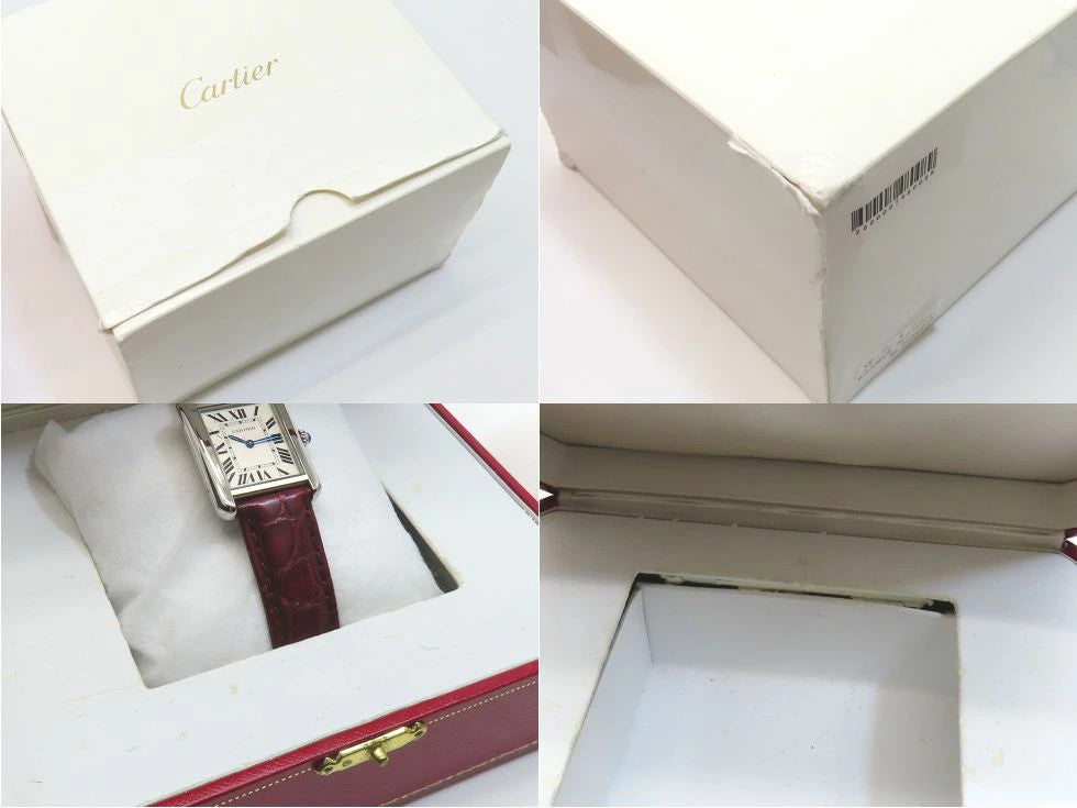 Cartier W5200005 Tank Solo Sm ?Third-Party Leather Strap Quartz