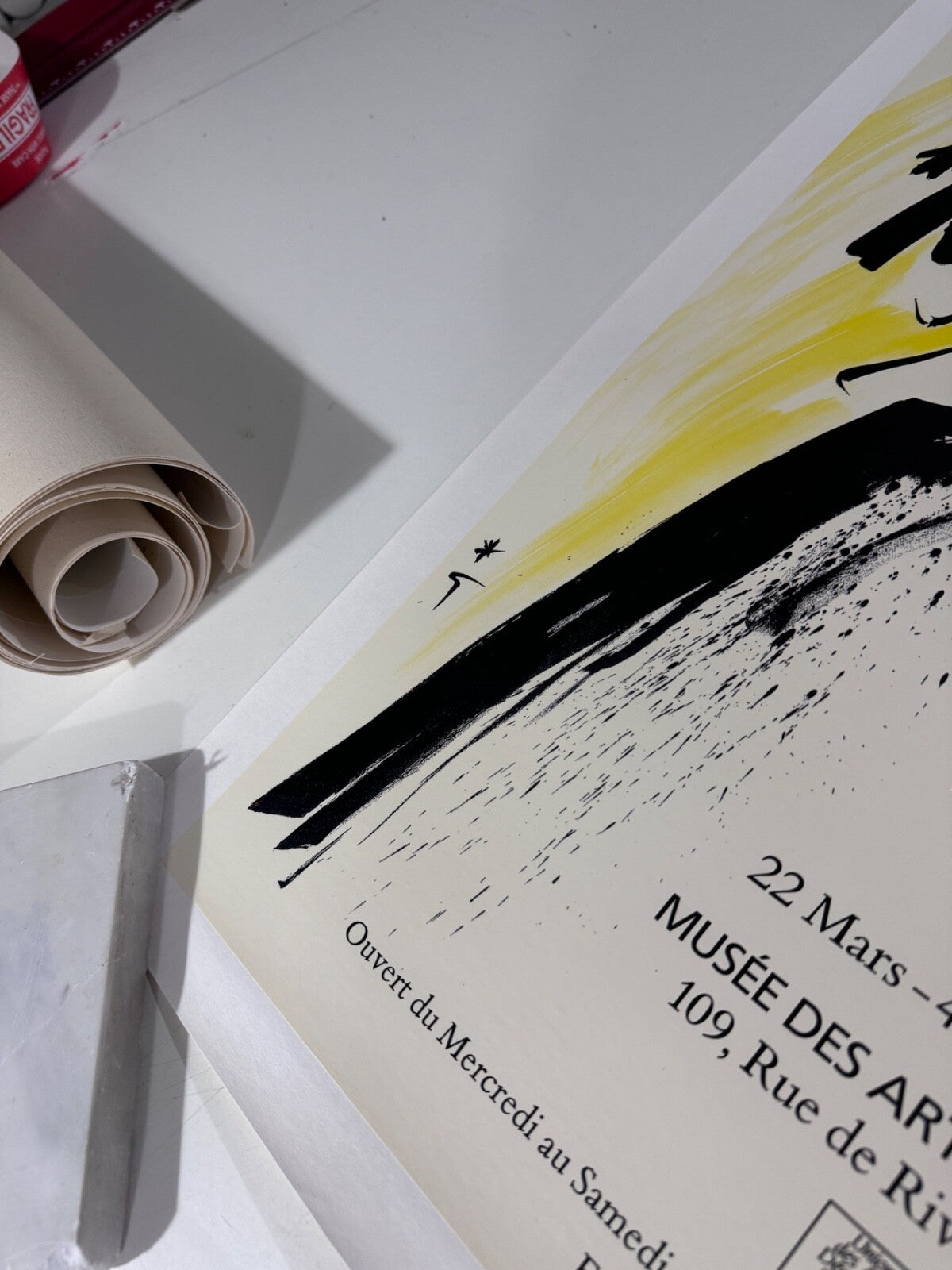 Hommage A Christian Dior Authentic Original Poster 1987 By Rene Gruau 16X24