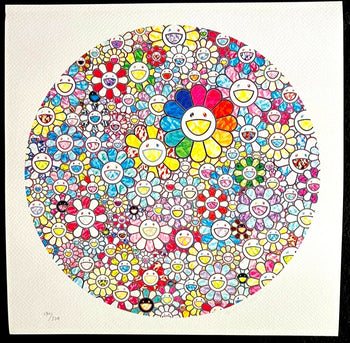 Takashi Murakami - Lithograph Mori Art Museum Coa Limited Numbered