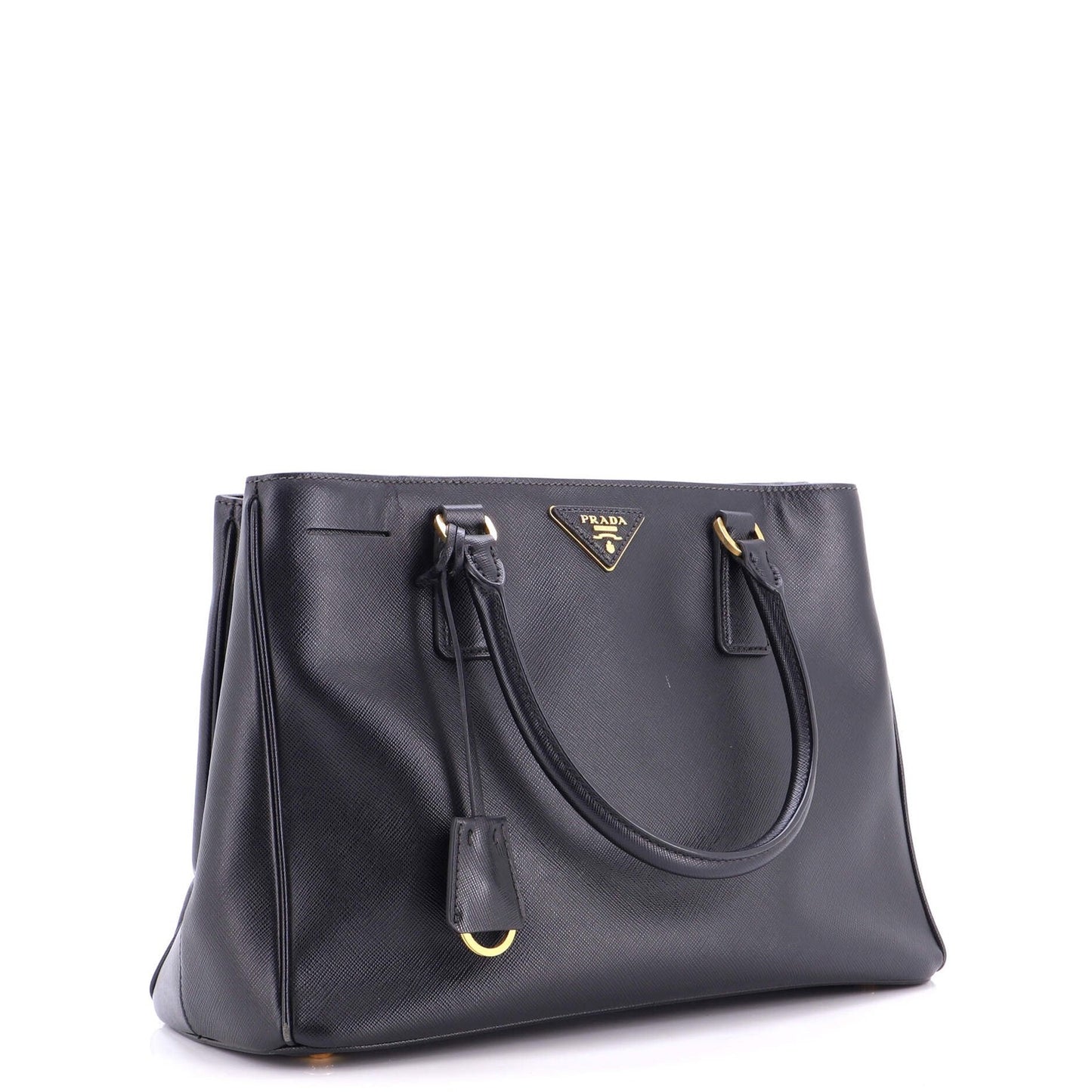 Prada Gardener'S Tote Saffiano Leather Medium