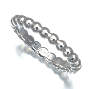 Van Cleef & Arpels Ring Perlee Medium Eu50 18K 750 White Gold