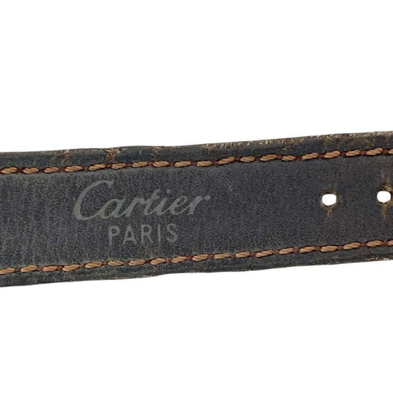 Cartier Must Tank Vermeil Sm 366001 Beige Sv/Gf Quartz