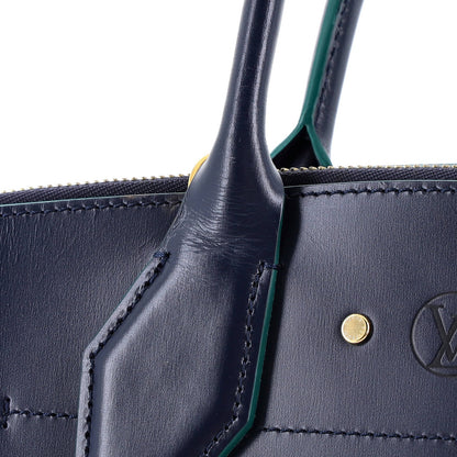 Louis Vuitton City Steamer Handbag Leather Mm