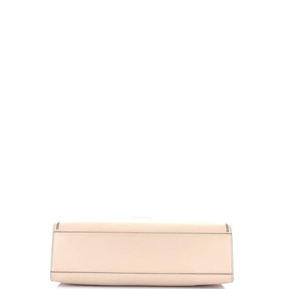 Fendi Runaway Shopper Tote Perforated Leather Medium