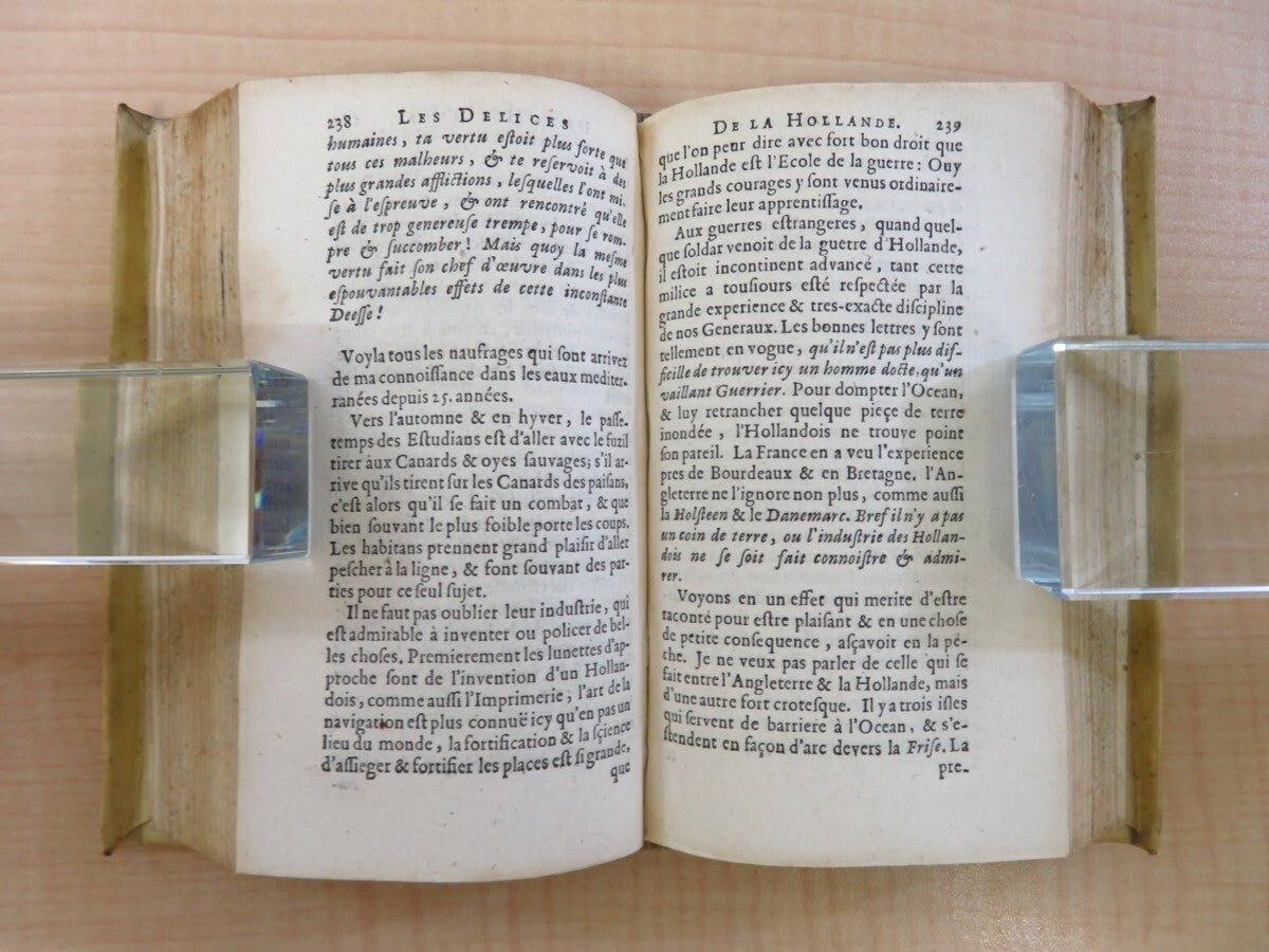 Jean-Nicolas De Parival ?Les Delices De La Hollande?, 1662, First Edition