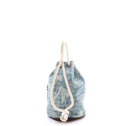 Loewe Sailor Bucket Backpack Denim