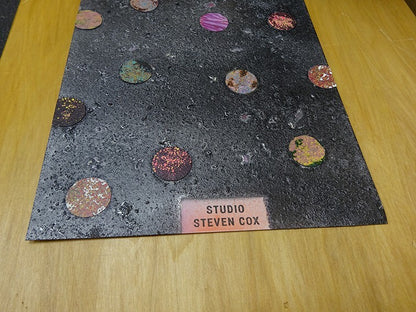 Steven Cox (Scottish) Original Mixed Media Paintings Unique Work Abstract 2020